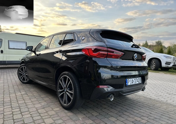 BMW X2 cena 119000 przebieg: 39468, rok produkcji 2020 z Jaraczewo małe 529